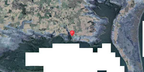 Stomflod og havvand på Aarestrupvej 5, 4880 Nysted