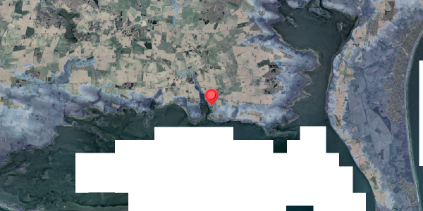 Stomflod og havvand på Aarestrupvej 10, 4880 Nysted