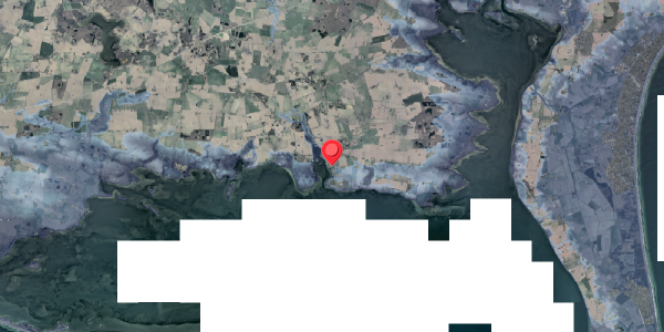 Stomflod og havvand på Aarestrupvej 13, 4880 Nysted