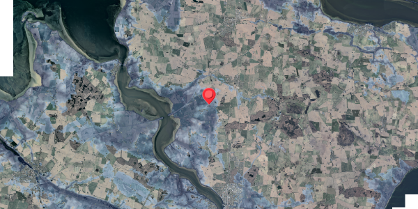 Stomflod og havvand på Byskovvej 1, 4863 Eskilstrup