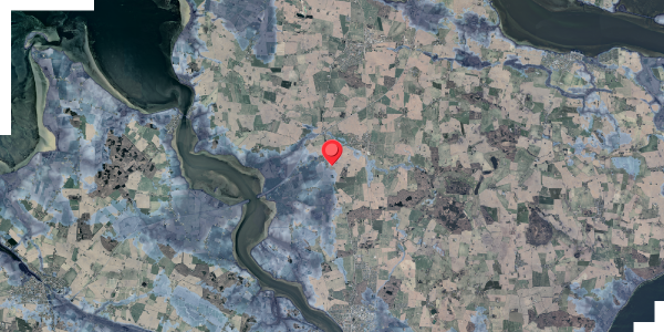 Stomflod og havvand på Byskovvej 2, 4863 Eskilstrup