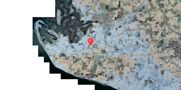 Stomflod og havvand på Langøvej 21, . , 4900 Nakskov