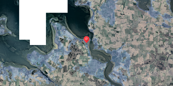 Stomflod og havvand på Egevej 13, 4862 Guldborg