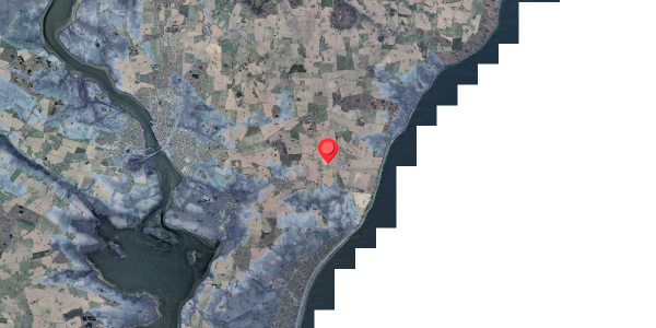 Stomflod og havvand på Hellersvej 2, 4872 Idestrup