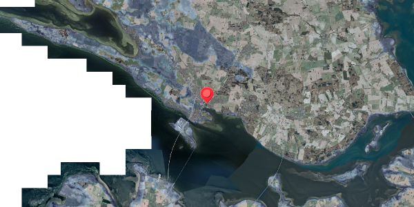 Stomflod og havvand på Algade 113E, 4760 Vordingborg