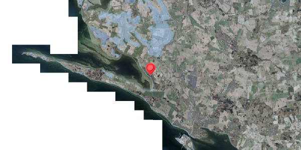 Stomflod og havvand på Dalvej 1, . , 4760 Vordingborg