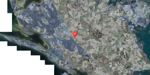 Stomflod og havvand på Fæbyvej 121, . , 4760 Vordingborg