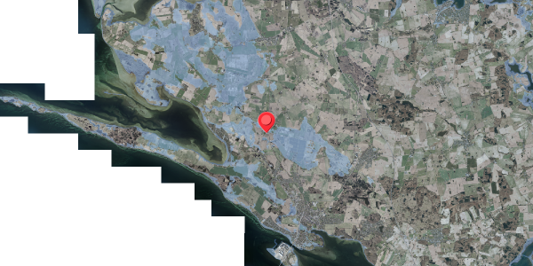 Stomflod og havvand på Hovvejen 21, 4760 Vordingborg