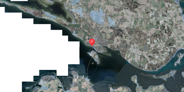Stomflod og havvand på Orevej 113, 4760 Vordingborg