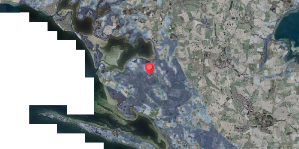 Stomflod og havvand på Vikkevej 1, 4750 Lundby
