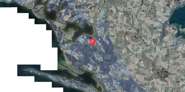 Stomflod og havvand på Vikkevej 14, 4750 Lundby