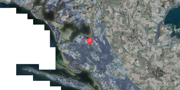 Stomflod og havvand på Vikkevej 21, 4750 Lundby