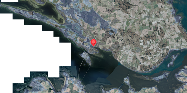 Stomflod og havvand på Violvej 4, 4760 Vordingborg