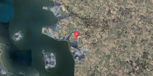 Stomflod og havvand på Wedellsborgvej 2, 5592 Ejby