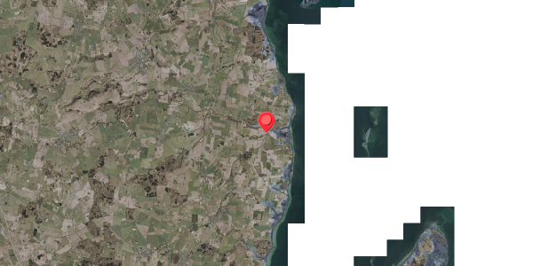 Stomflod og havvand på Boholtvej 11, 5874 Hesselager