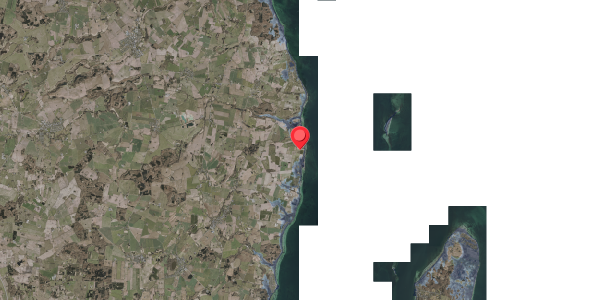 Stomflod og havvand på Bøsørevej 43, 5874 Hesselager
