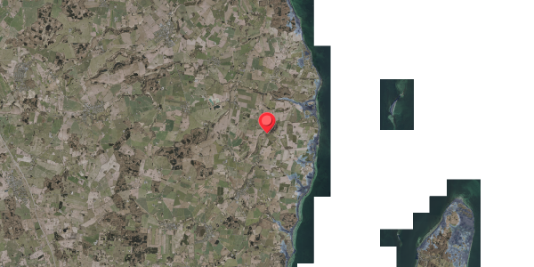 Stomflod og havvand på Falledvej 21, 5874 Hesselager