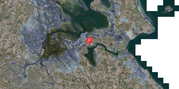 Stomflod og havvand på Fregatten 4, 5330 Munkebo