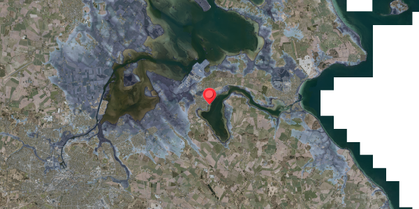 Stomflod og havvand på Strandlysthuse 21, 5330 Munkebo