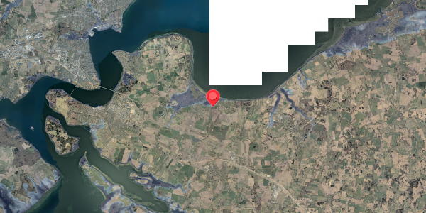 Stomflod og havvand på Kystvejen 21, 5466 Asperup