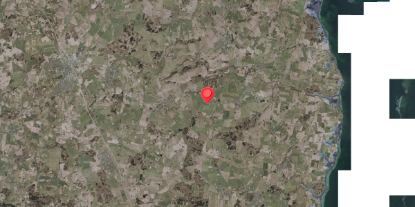 Stomflod og havvand på Lamdrupvej 49, . , 5854 Gislev