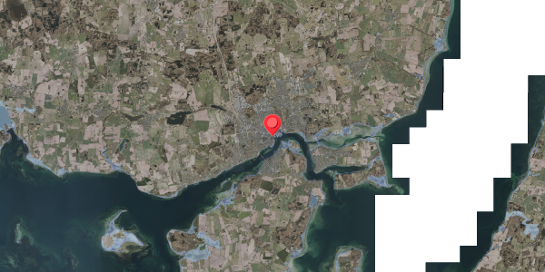 Stomflod og havvand på Brogade 21, 5700 Svendborg