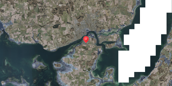 Stomflod og havvand på Solvej 1, 5700 Svendborg