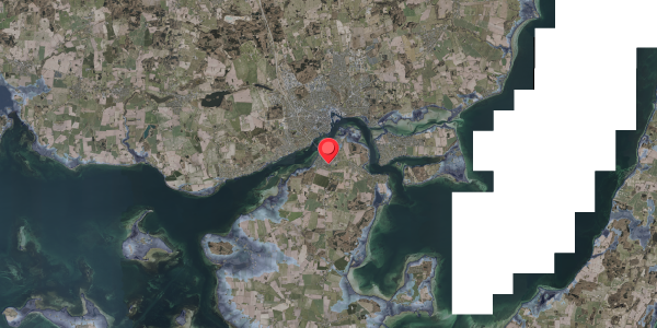 Stomflod og havvand på Solvej 2, 5700 Svendborg
