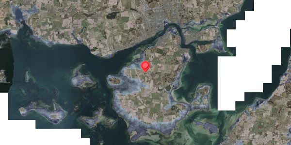 Stomflod og havvand på Strammelse Gade 62, 5700 Svendborg