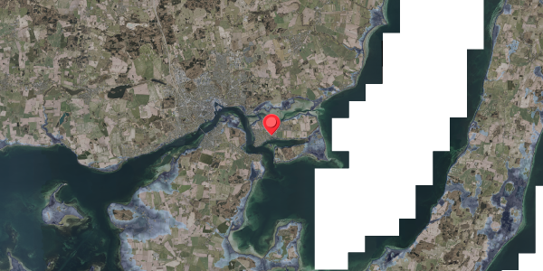 Stomflod og havvand på Thoresvej 3, 5700 Svendborg