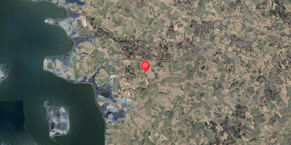 Stomflod og havvand på Hjerupvej 3, 5560 Aarup