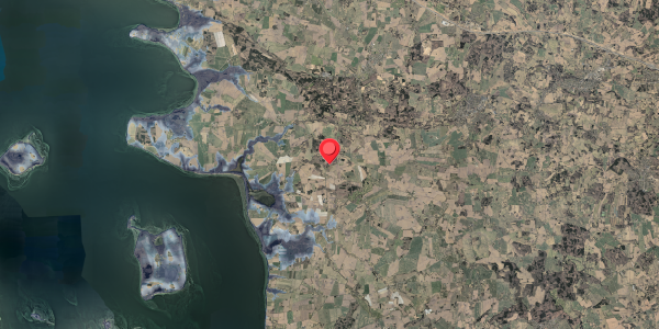 Stomflod og havvand på Hjerupvej 40, 5560 Aarup