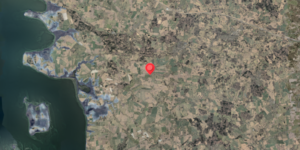 Stomflod og havvand på Pindsende 27, 5560 Aarup