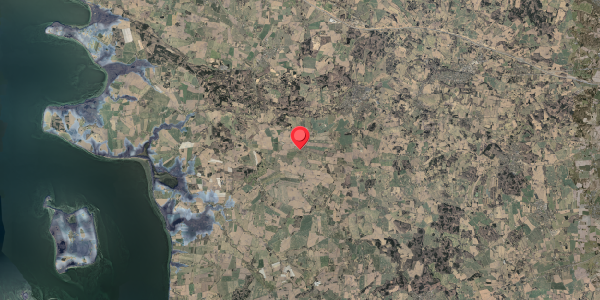 Stomflod og havvand på Pindsende 30, 5560 Aarup