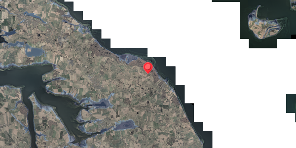 Stomflod og havvand på Helved 13, 6440 Augustenborg