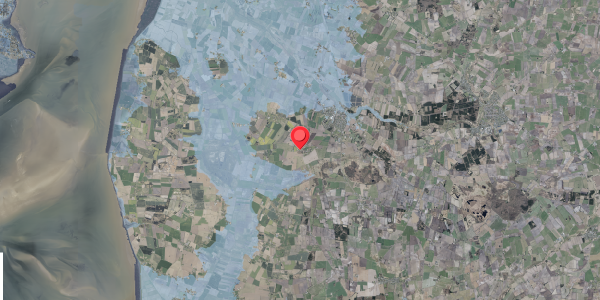 Stomflod og havvand på Borg 70, 6261 Bredebro