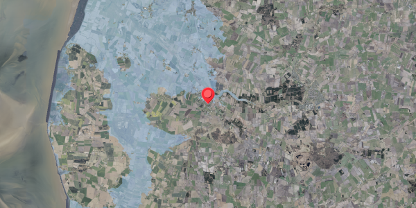 Stomflod og havvand på Borgvej 5, 6261 Bredebro