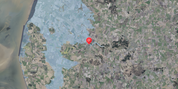 Stomflod og havvand på Brogade 8, 6261 Bredebro