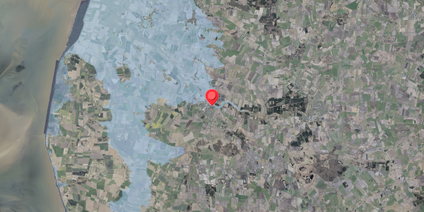 Stomflod og havvand på Brogade 11, 6261 Bredebro