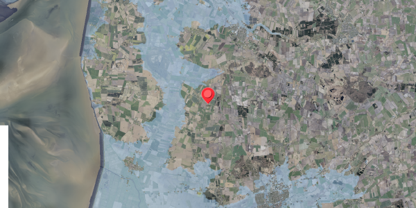 Stomflod og havvand på Krovej 13, 6261 Bredebro