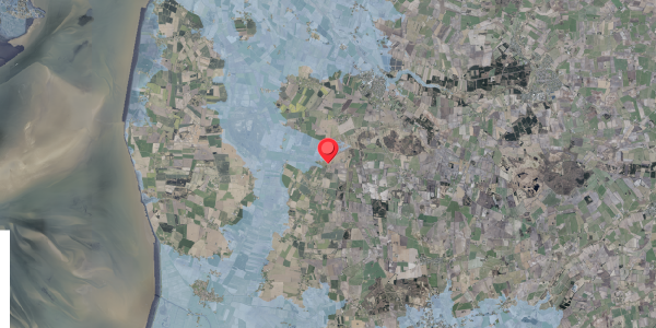 Stomflod og havvand på Mollerup 1, . , 6261 Bredebro