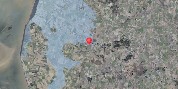 Stomflod og havvand på Storegade 17, . , 6261 Bredebro