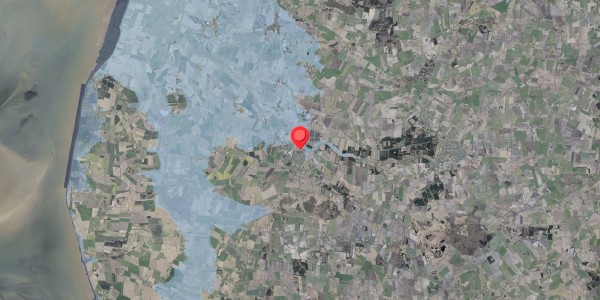 Stomflod og havvand på Storegade 35D, . , 6261 Bredebro