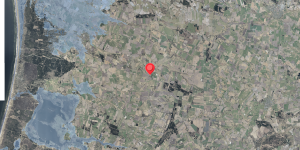 Stomflod og havvand på Frøstrupvej 100, 6830 Nørre Nebel