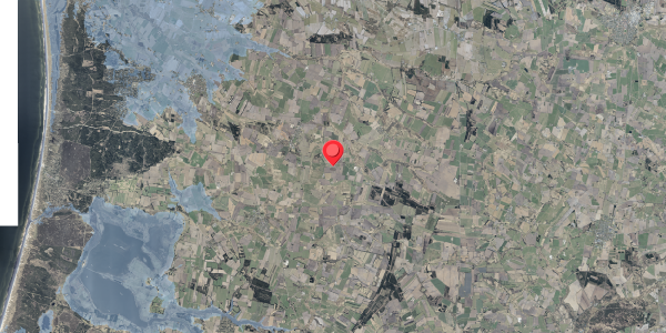 Stomflod og havvand på Hustedvej 31, 6830 Nørre Nebel