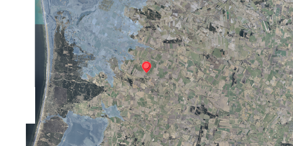Stomflod og havvand på Kastkærvej 50, 6830 Nørre Nebel