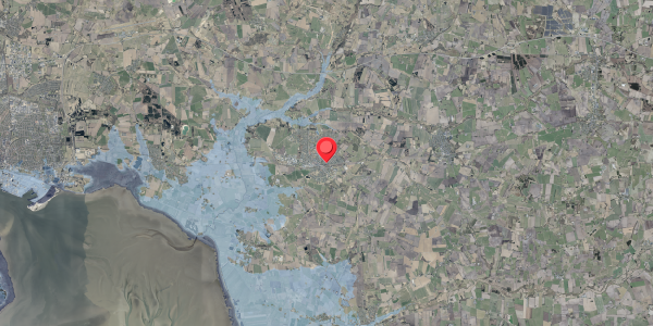 Stomflod og havvand på Adelgade 5, 6740 Bramming