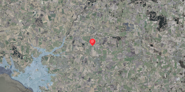 Stomflod og havvand på Bjerndrupvej 4, 6690 Gørding