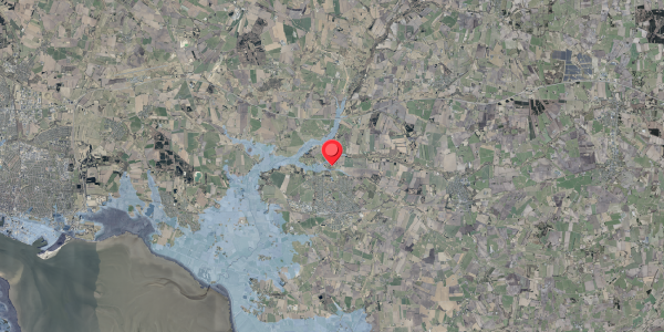 Stomflod og havvand på Brammingborgvej 4, 6740 Bramming