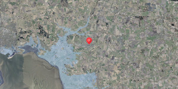 Stomflod og havvand på Elmegade 44, . , 6740 Bramming